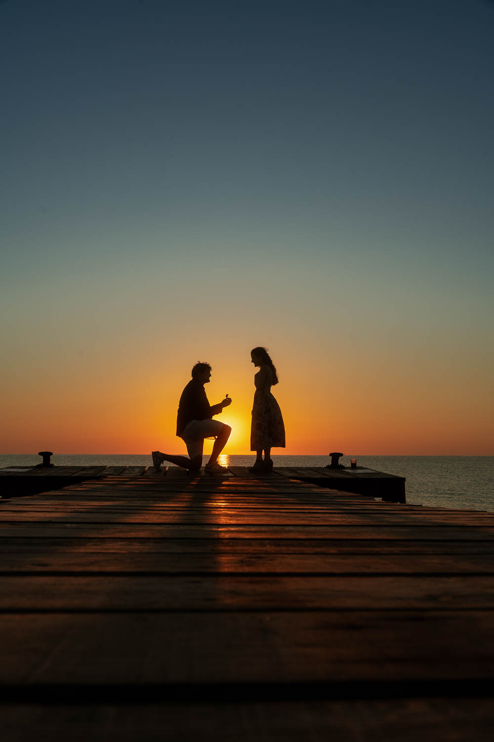 Antrags Foto Mallorca - Verlobungsring und Emotion