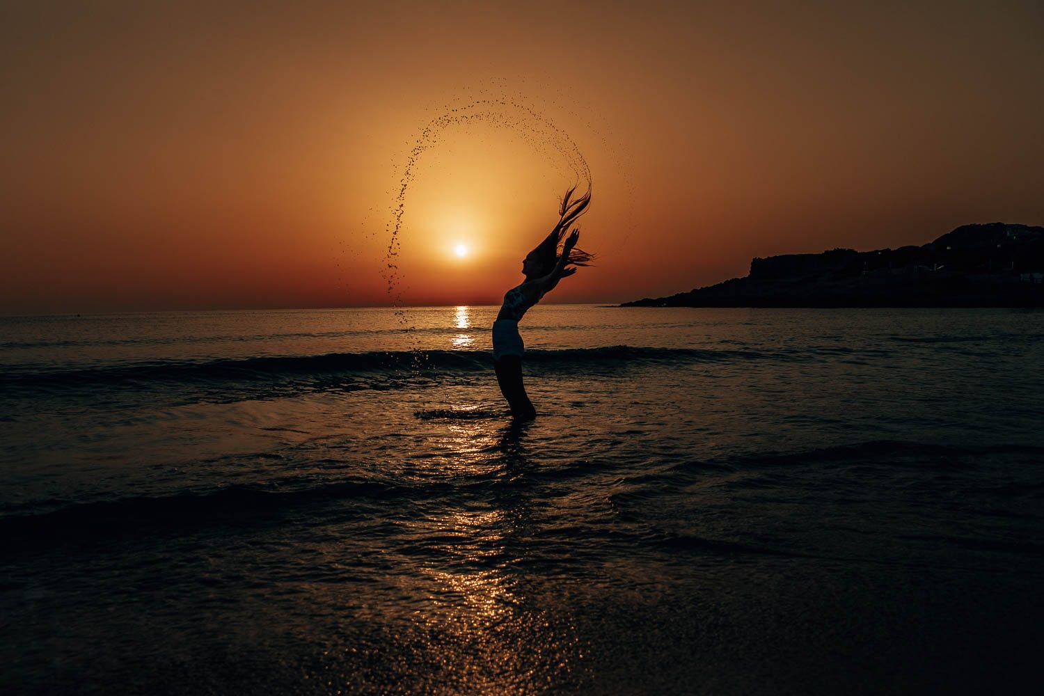 Sonnenaufgang Shooting Mallorca - Panoramafoto an der Küste im ersten Licht