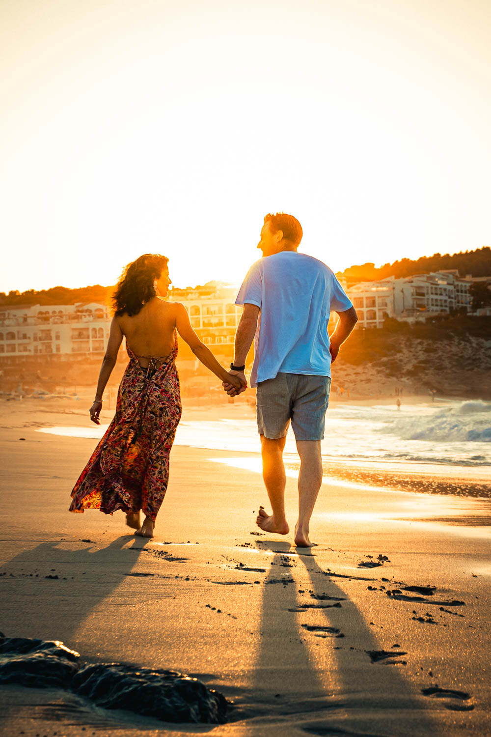 Golden Hour Shooting Mallorca - romantisches Foto im warmen Abendlicht